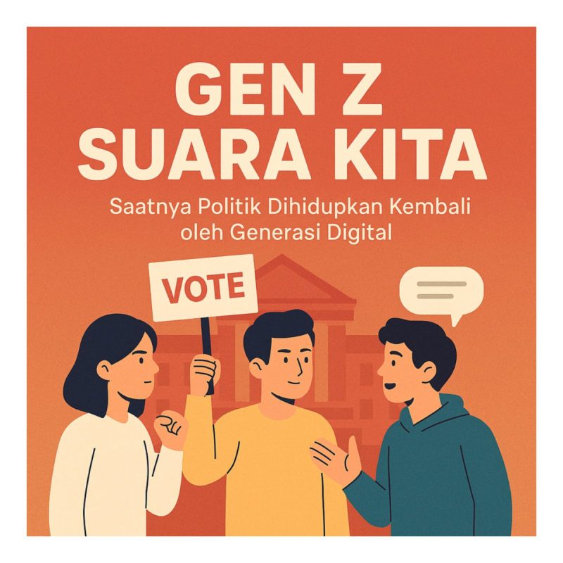 Gen-Z Suara Kita: Saatnya Politik Dihidupkan Kembali oleh Generasi Digital